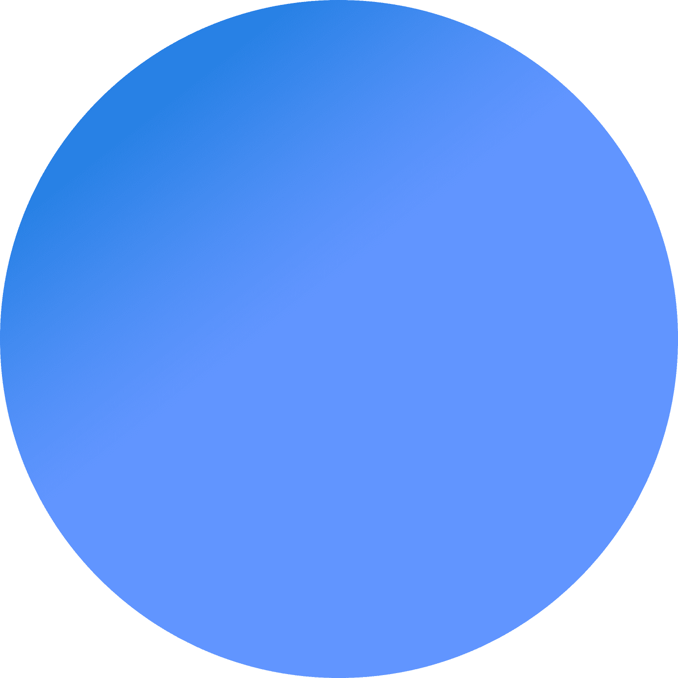 Blue shape